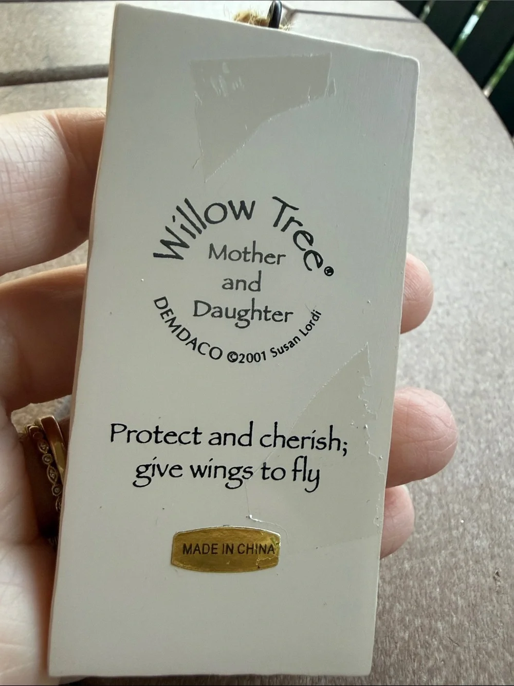 Willow Tree Mother & Daughter Ornament 2001